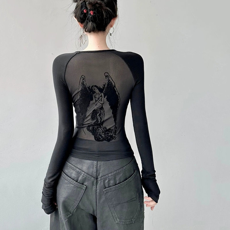 Women Fashion Usa - Gidyq Sommer Streetwear Frauen T-Shirt amerikanischen