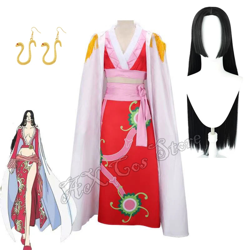 Women Fashion Reddit - Anime Boa Hancock Cosplay Kostüm Perücke