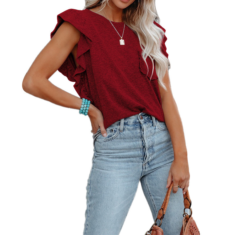 Neues Damen-T-Shirt im europäi – Women Fashion Usa Bewertung und Preis
