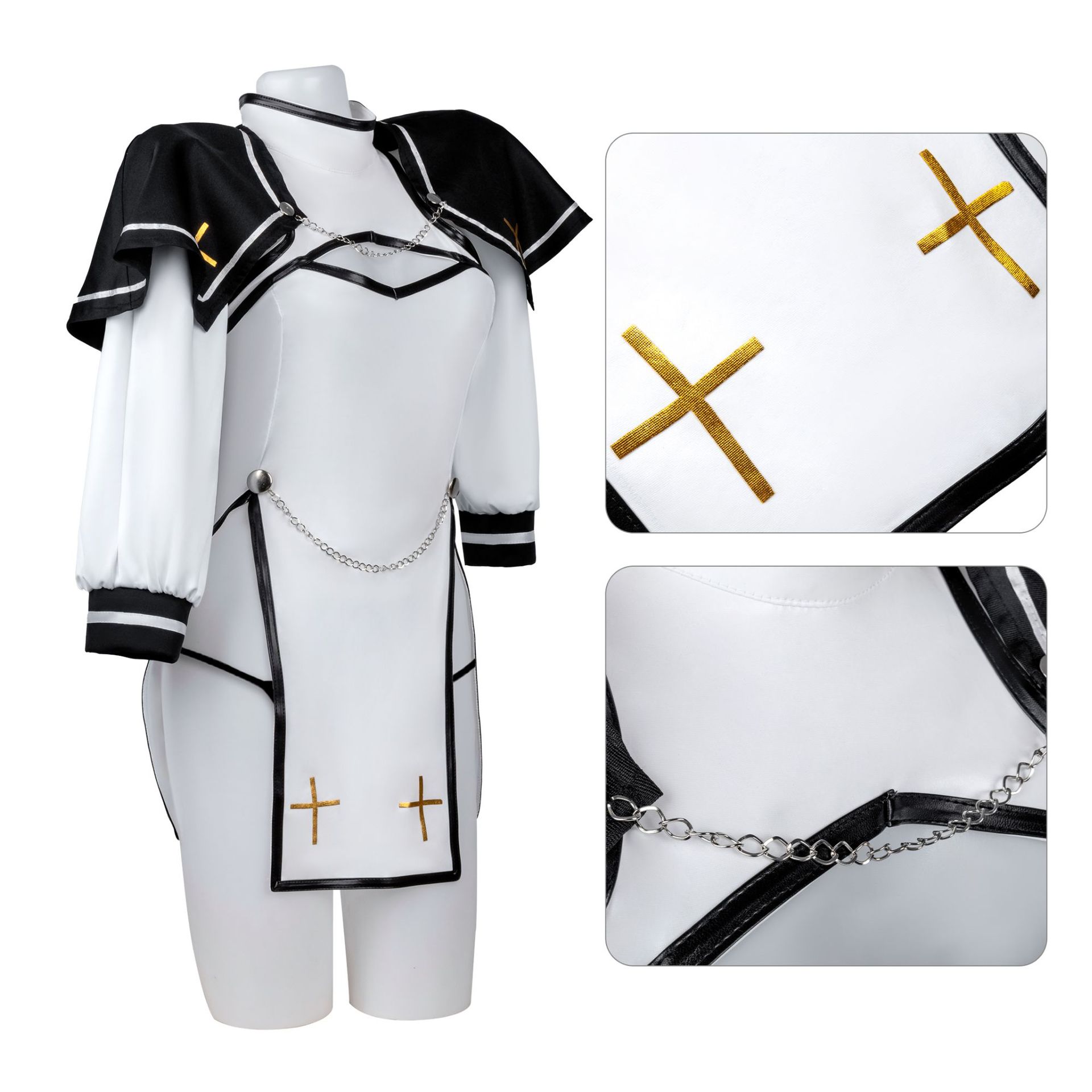Spiel Priester-Kostüm für Tauf – Bodycon Dress Women Bewertung und Preis