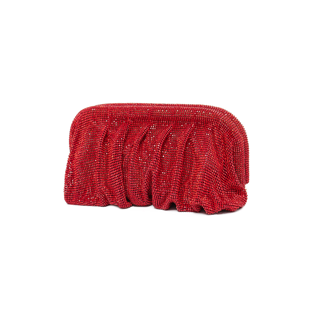 Rote Clutch-Tasche aus Alumini – Women Fashion Reddit Bewertung und Preis
