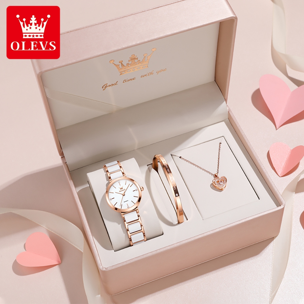 OLEVS Damenuhr 5877, luxuriöse – Fashion Women Watch Bewertung und Preis