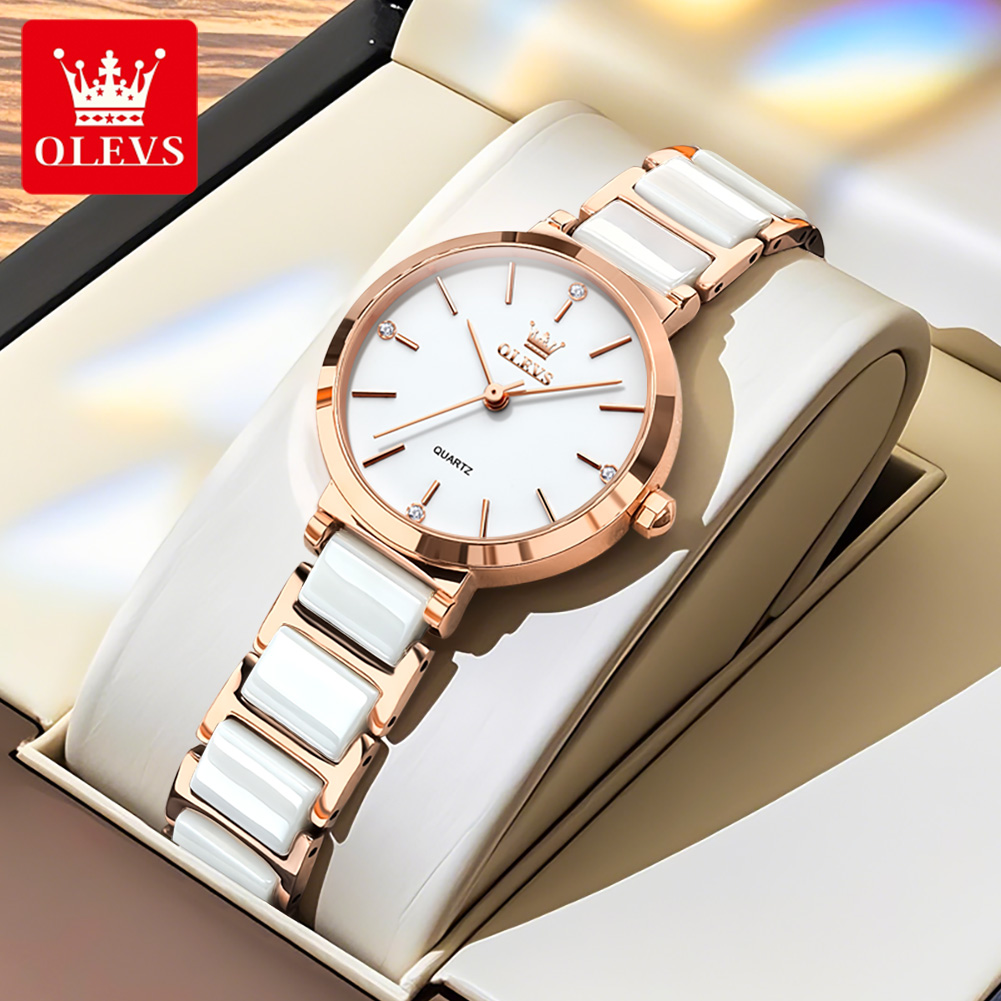 OLEVS Damenuhr 5877, luxuriöse – Fashion Women Watch Bewertung und Preis
