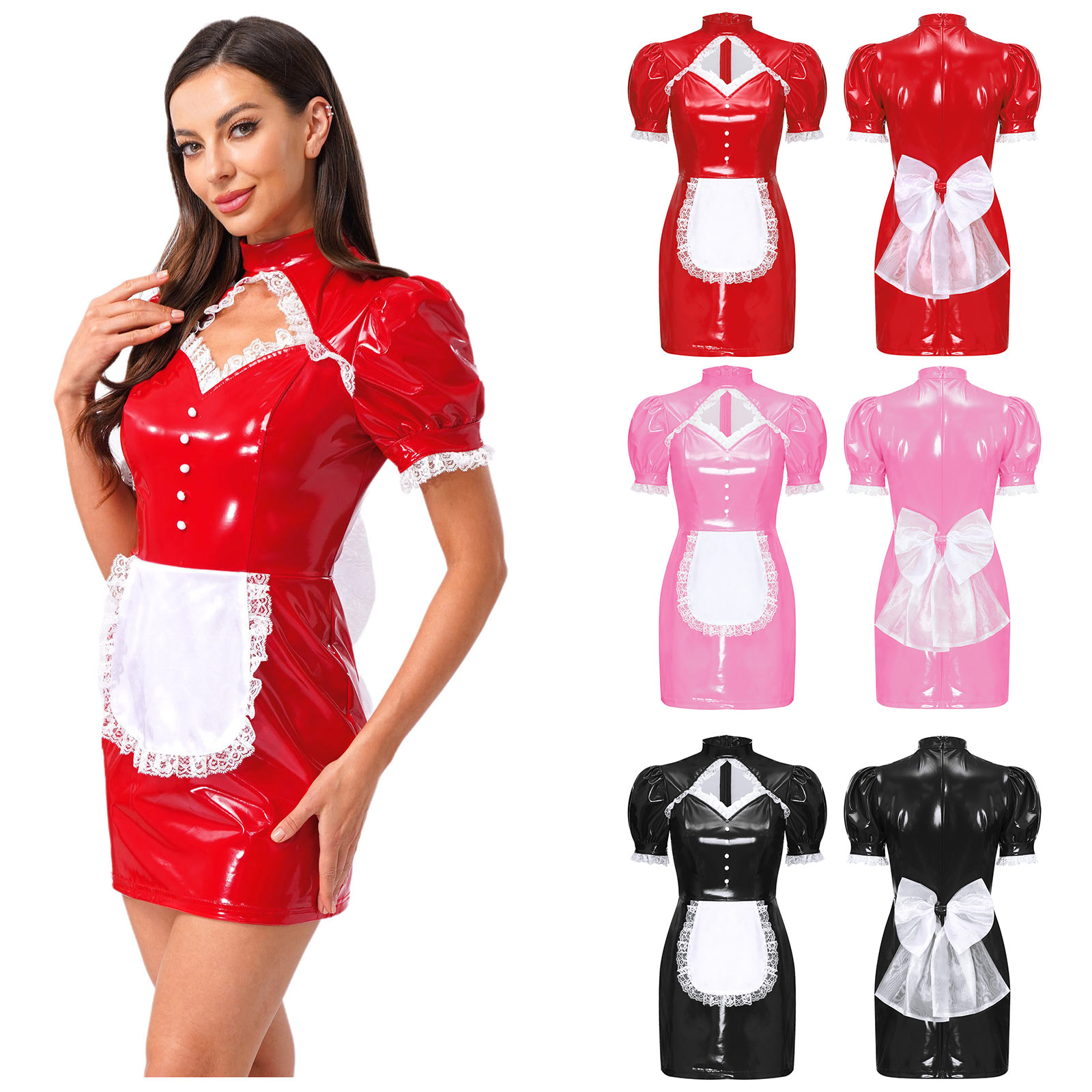 Frauen Halloween Maid Uniform  – Bodycon Dress Women Bewertung und Preis