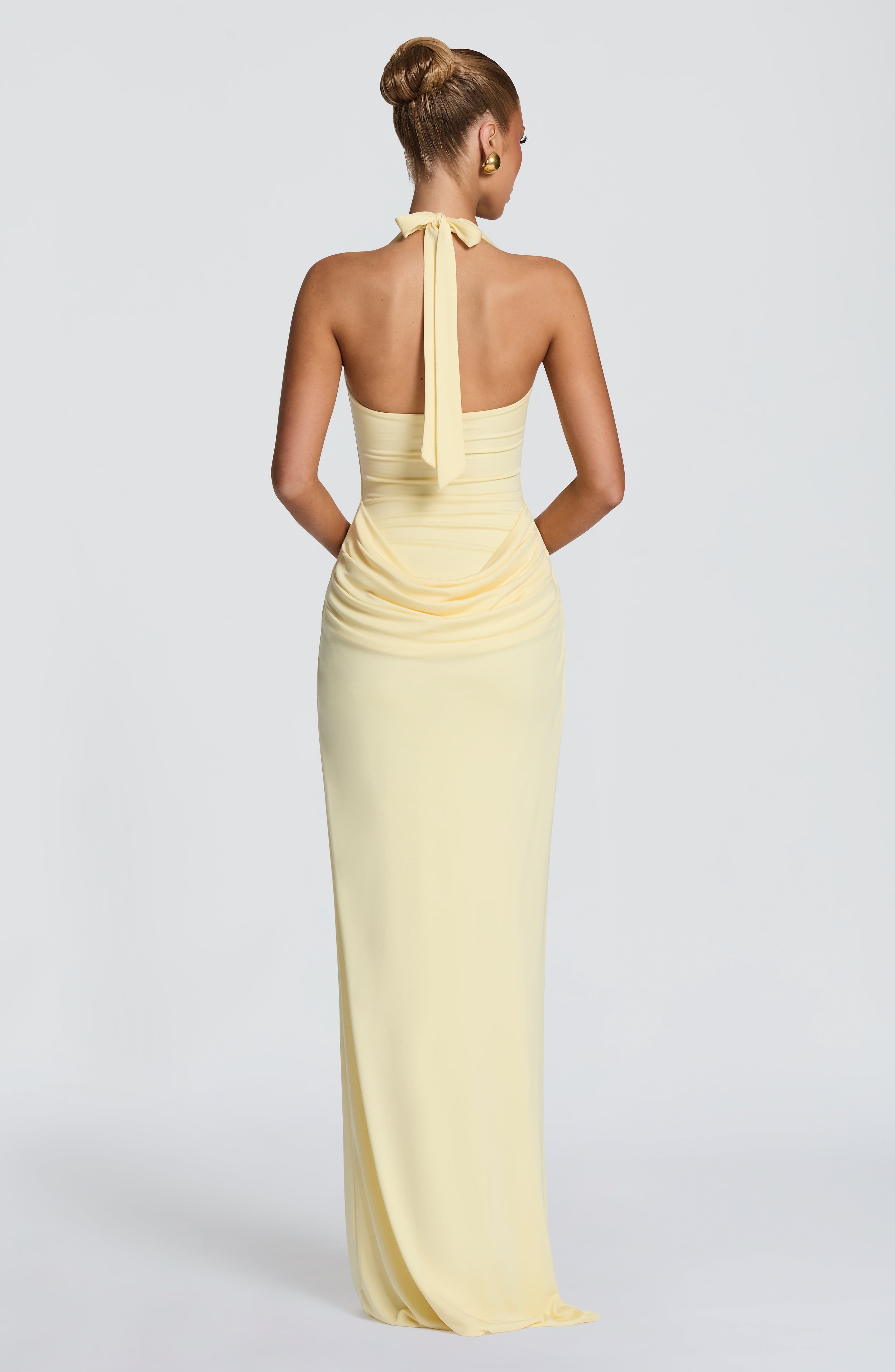 Halter-Neck Maxikleid mit ecki – Bodycon Dress Women Bewertung und Preis